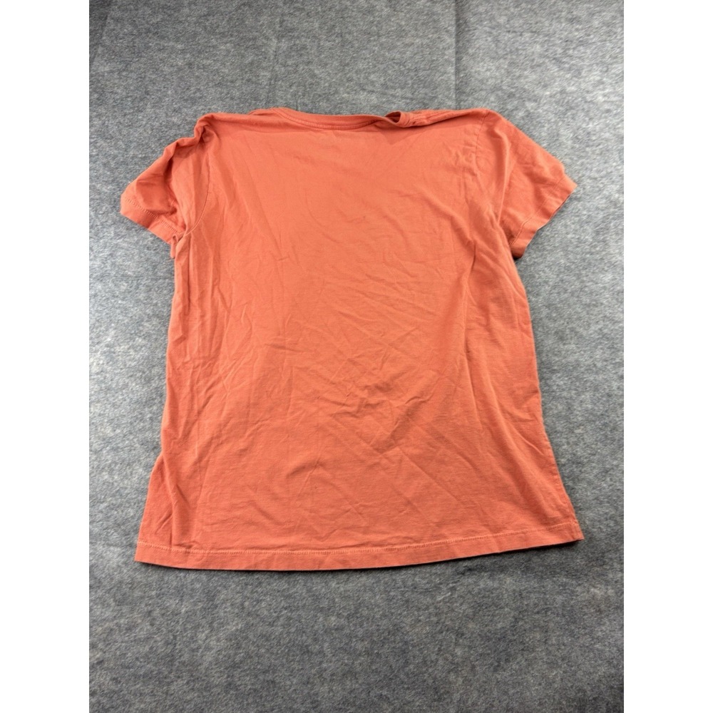 Brixton Mens Tailored Fit Graphic Logo T-Shirt Coral Orange Size Large - Picture 5 of 8